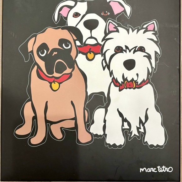 NIB Marc Tetro Dog Friends Travel Accessory Set - Picture 6 of 6